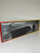 Kit Gamer Combo Carbon -  The G-Lab - Produto Novo (Lacrado)
