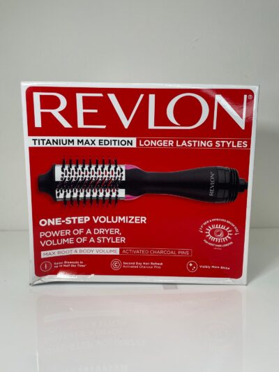 REVLON One-Step Volumizer Hair Dryer and Hot Air Brush - Novo (Open Box)