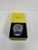 Relogio Invicta Speedway Impulse Men's Watch - 52mm, Gold, Blue (25508)