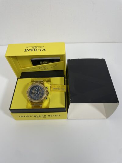 Relogio Invicta Aviator Falcon Men's Watch - 50.5mm, Gold (39389)