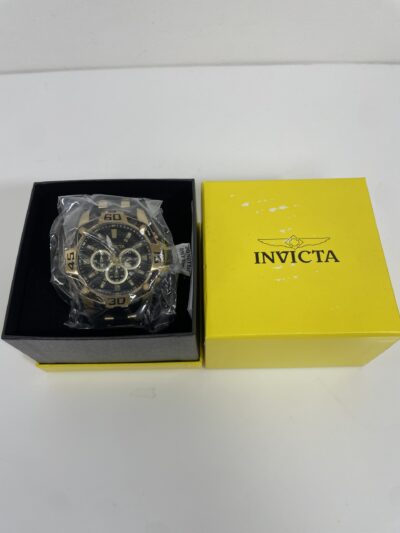Relogio Invicta Pro Diver SCUBA Men's Watch - 52mm, Gold, Black (33837)