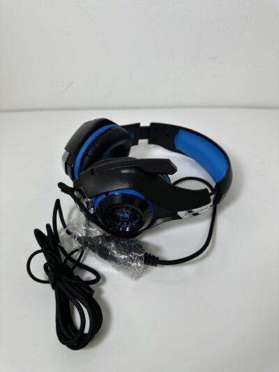 Beexcellent Headphone Model GM-1 - Black and Blue - Novo (Open Box)