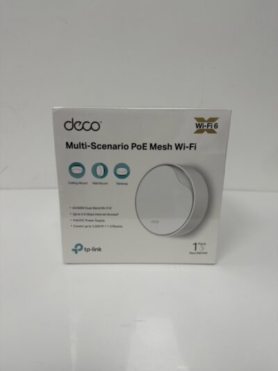 TP-LINK DECO WI-FI 6 MULTI SCENARIO POE MESH ROUTER X50-POE