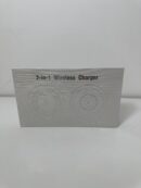 2-in-1 Wireless Charger - White - UCOMX - Novo (na caixa)