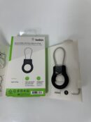 Belkin - Secure Holder for AirTag with wired cable l Proteção para AirTag com cabo traçado - Produto Novo (Open Box)