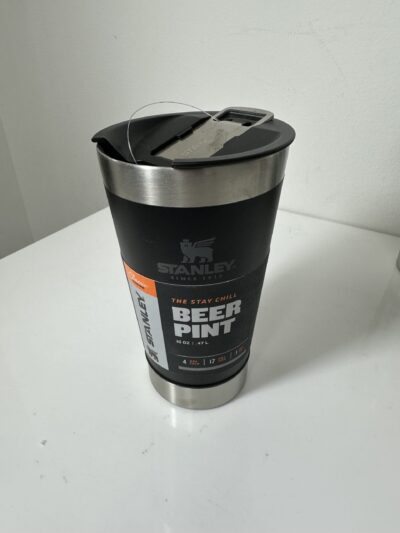 Stanley - Copo Termico Beer Pint com Abridor 470ml - Cor Preto