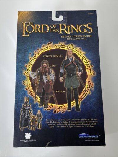 Diamond - The Lord Of The Rings - Boneco Legolas - Produto na Caixa
