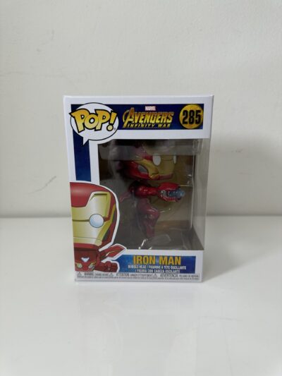 Funko POP! - Avengers Infinity War - Iron Man (285) - Produto na Caixa Original