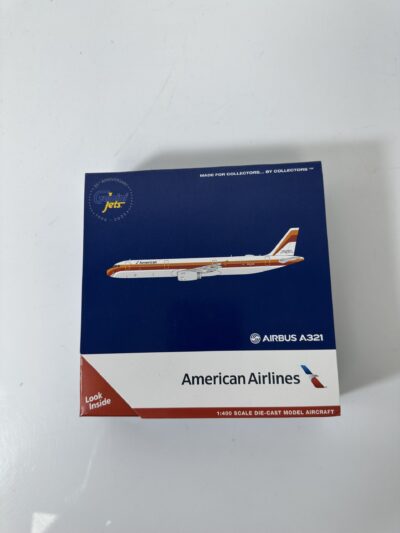 Gemini Jets - Miniatura American Airlines - Airbus A321 - Escala 1:400 - Produto Novo (Na Caixa)