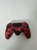 Sony Playstation 4 - Controle DualShock 4 - Red Camouflage - Condição: Excelente (A+)