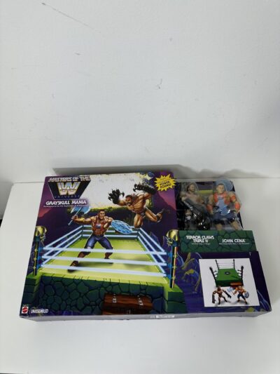 Masters Of The W Universe - Grayskull Mania - Terror Claws Triple H and John Cena - Produto Novo (Na Caixa)
