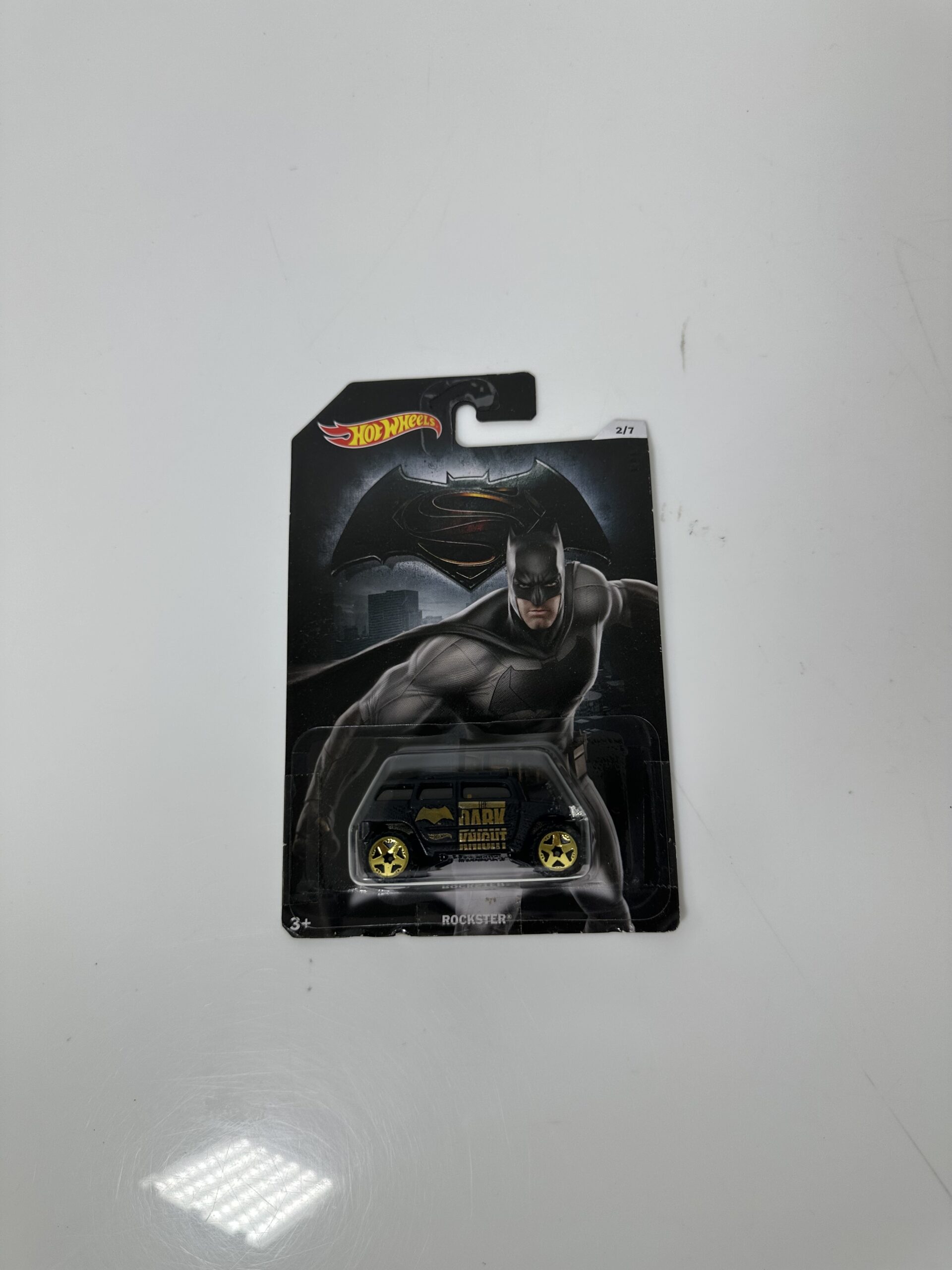Hot Wheels - Batman Vs Superman - Rockster 2/7 - Produto Novo (Na Caixa)
