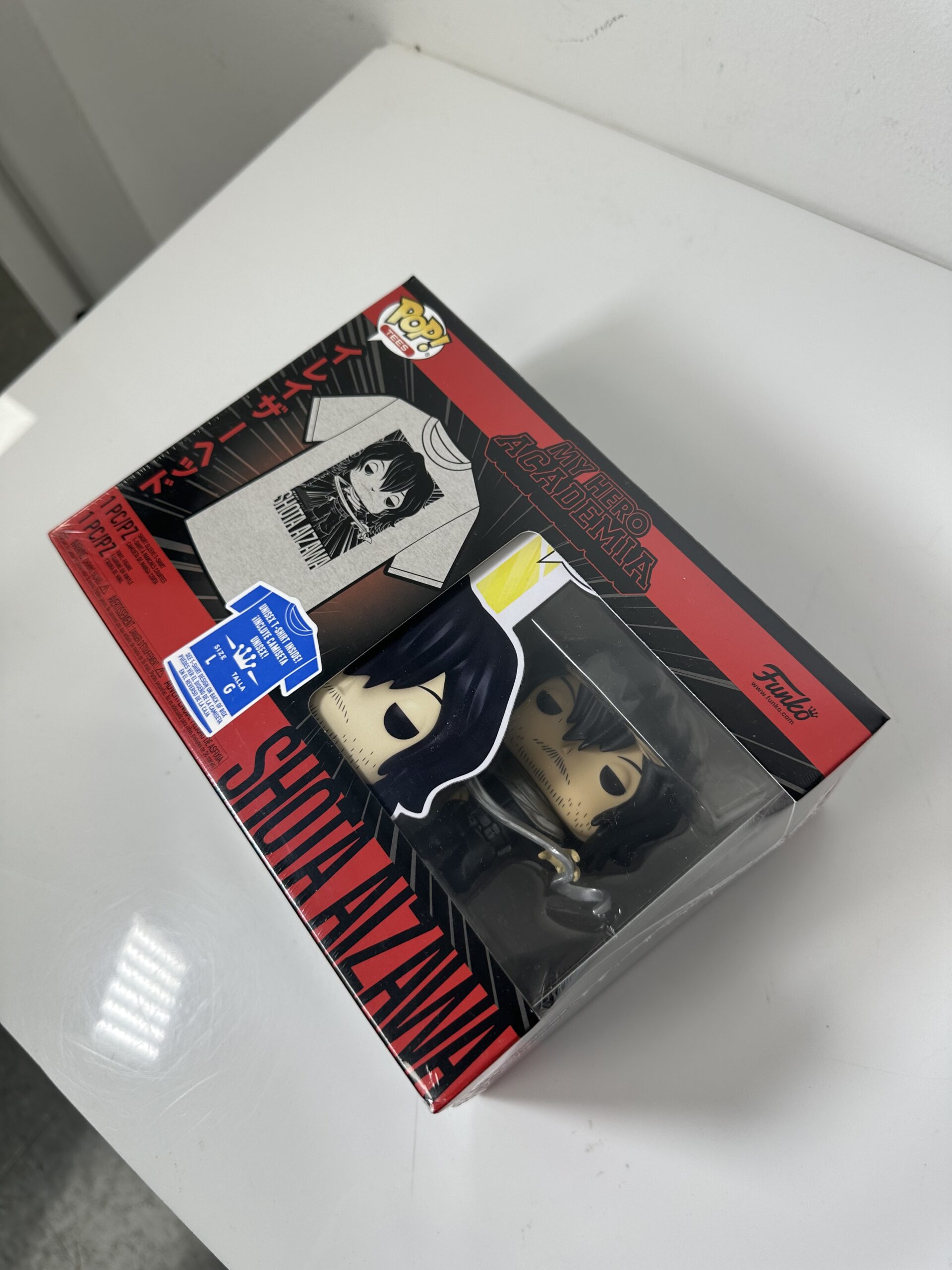 Funko Pop! Tees - My Hero Academia - Shota Aizawa - T-Shirt Size: L - Produto Novo (Lacrado) - Imagem 2